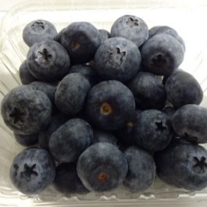 Blueberries punnet