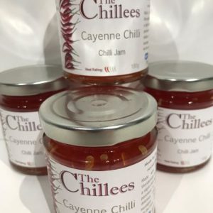 Locally produced chilli jam.
