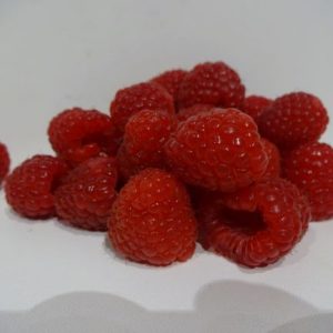 Raspberries punnet