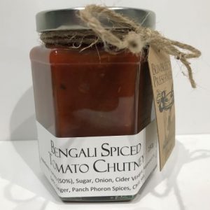 Locally produced Bengali chutney.